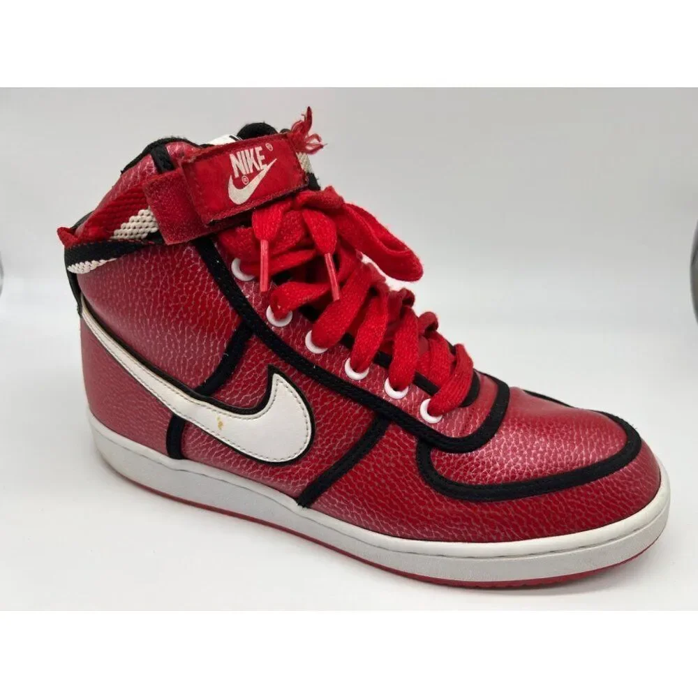 Nike Men Vandal High University Red Sneakers Size 9.5